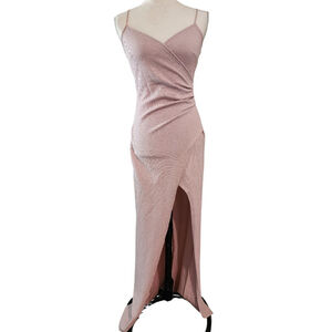 Windsor Dusty Rose Pink Sequin Maxi Dress